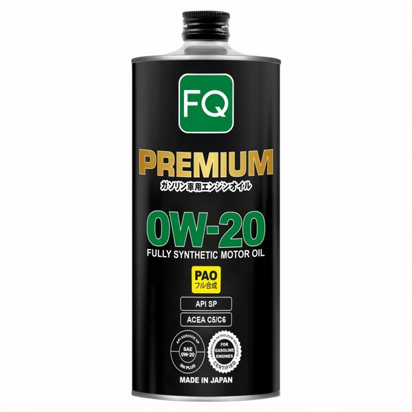 Масло моторное FQ FULLY SYNTHETIC PAO SP/C5/C6 0W-20 (1л) FM009FSP