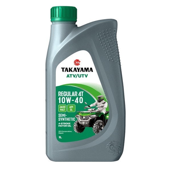 Масло моторное 4T 10W-40 TAKAYAMA ATV/UTV Regular SL JASO MA-2 (1л) 6056115