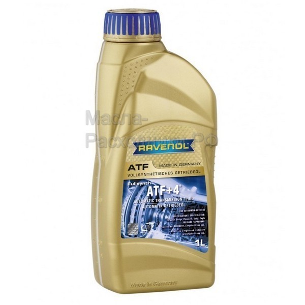 Ravenol ATF +4 Fluid (1л) Жидкость трансмиссионная 1211100-001-01-999