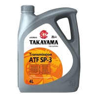 Масло трансмиссионное ATF SP-3 TAKAYAMA (4л) 605672