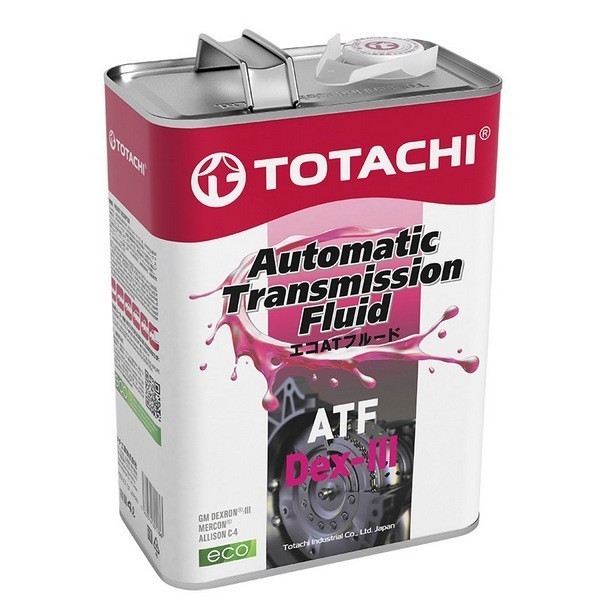 Жидкость АКПП TOTACHI ATF DEXRON - III (4л) 20704