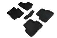 Коврики 3D EVA "РОМБ" Volkswagen Passat B7/CC 2011-2015 черные (комплект) SEINTEX 95358