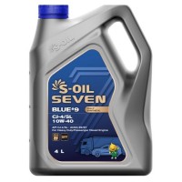Масло моторное S-oil SEVEN BLUE9 CJ-4/SL 10W-40 (4л) DRAGON E107839