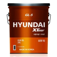 HYUNDAI Xteer GEAR OIL GL-5 80W-90 Масло трансмиссионное (20л) 1120008