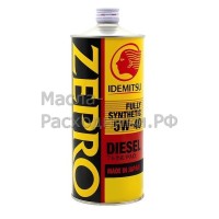 Масло моторное IDEMITSU Zepro Diesel Fully Synthetic CF 5W-40 (1л) 2863001