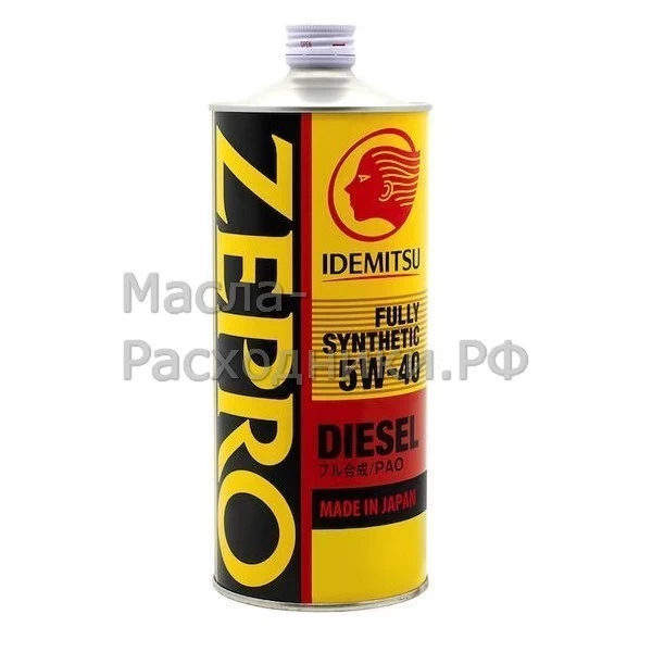 Масло моторное IDEMITSU Zepro Diesel Fully Synthetic CF 5W-40 (1л) 2863001