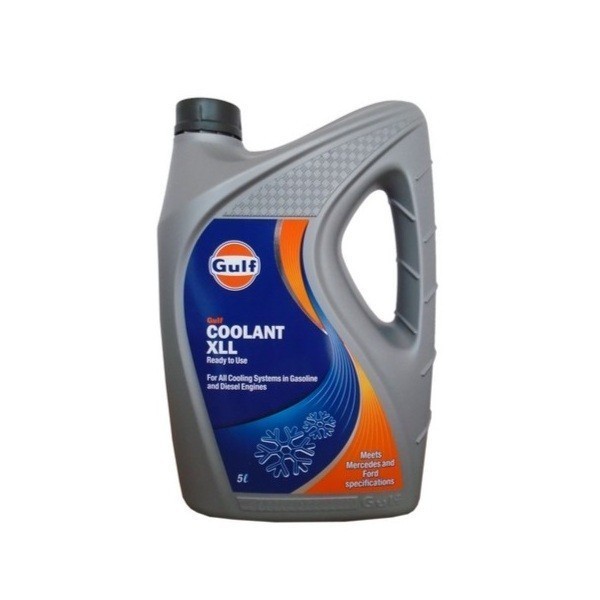 GULF Antifreeze Coolant XLL антифриз готовый красный (5л) 5056004170336