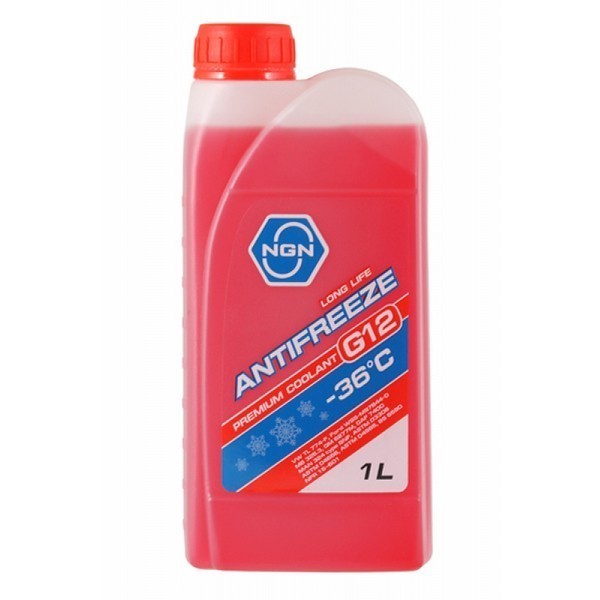 NGN ANTIFREEZE G12 -36 Антифриз красный готовый (1л) V172485621