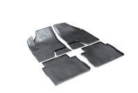 Коврики резиновые с рисунком "Сетка" HYUNDAI SANTA FE II 2006-2010 (комплект) SEINTEX 00617