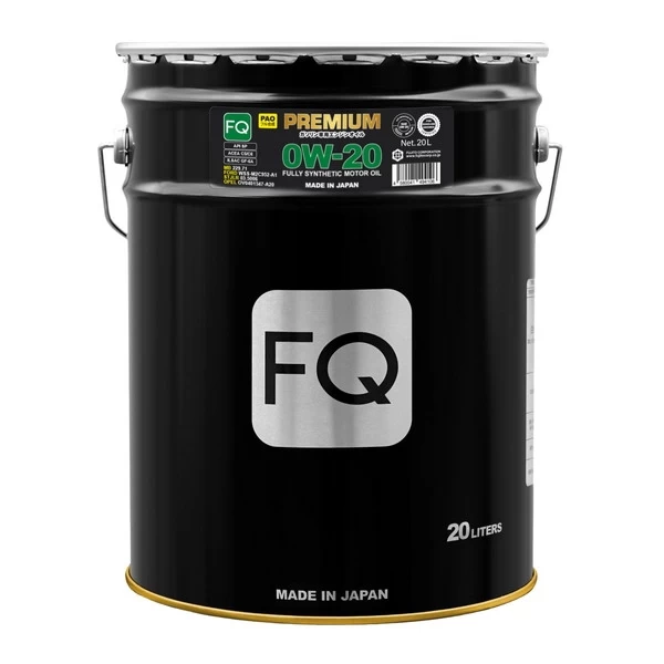 Масло моторное FQ FULLY SYNTHETIC PAO SP/C5/C6 0W-20 (20л) FM011FSP