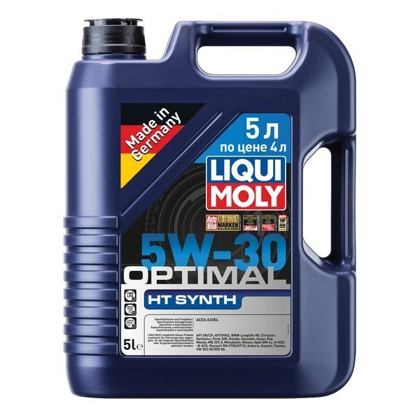 Масло моторное LIQUI MOLY Optimal HT Synth 5W-30 (5л) 39010