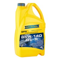 Масло трансмиссионное Ravenol 85W-140 EPX GL-5 (4л) 122321100401999
