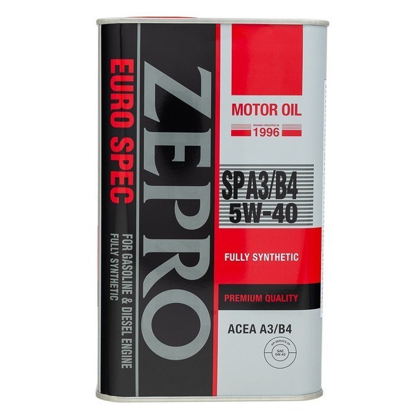 Масло моторное ZEPRO EURO SPEC 5W-40 SP A3/B4 (1л) 18490010