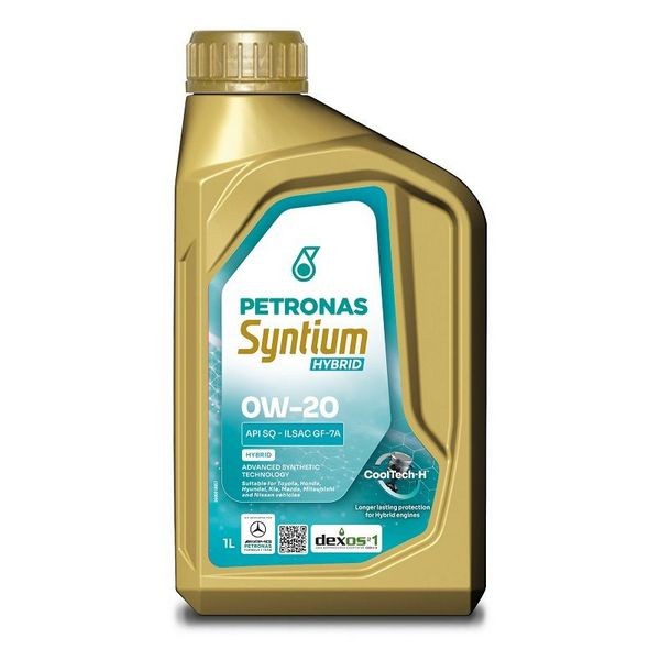 Масло моторное PETRONAS SYNTIUM HYBRID 0W-20 (1л) 71229E18EU