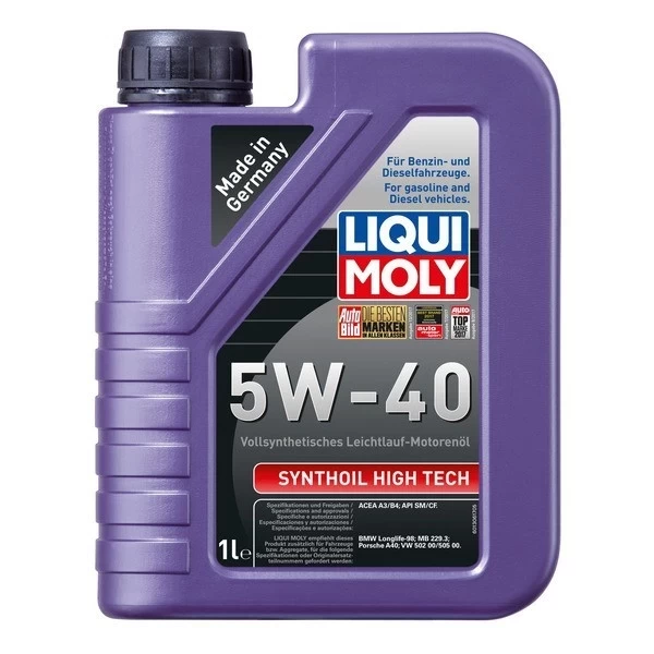 Масло моторное Liqui Moly Synthoil High Teсh 5W-40 (1л) 1924