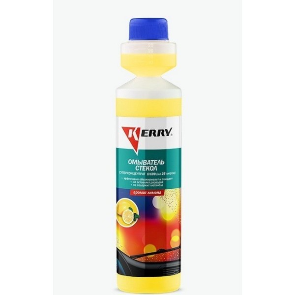 338 Kerry Омыватель стекол (лимон) (суперконцентрат) 270мл KR338