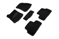 Коврики ворсовые 3D Mercedes-Benz GLA II H247 2020-н.в. черные (комплект) 96899 SEINTEX
