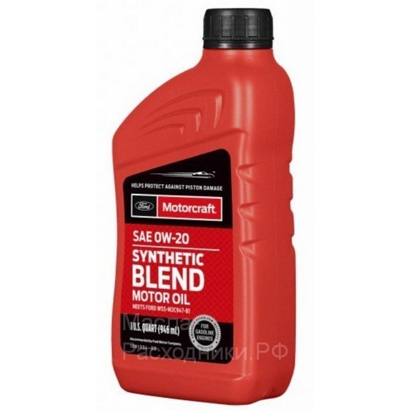 FORD Full Synthetic 0W-20 SN Масло моторное (США) (0.946л) XO0W20Q1SP