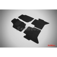 Ворсовые коврики LUX TOYOTA HILUX 2012-2015 (комплект) SEINTEX 85475