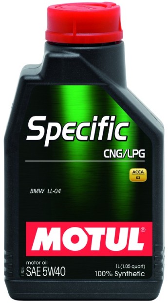 Масло моторное Motul Specific LL04 BMW CNG/LPG 5W-40 (1л) 101717
