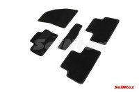 SEINTEX Ворсовые коврики LUX VOLVO XC-40 (комплект) 90304 (2017-) + перемычка