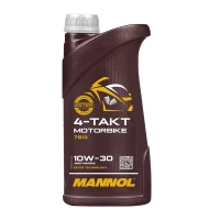 MANNOL 7813 масло моторное 4-Takt Motorbike 10W-30 (1л) 78131