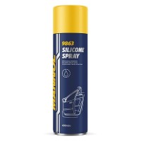 MANNOL 9863 Silicone Spray Смазка водоотталкивающая силиконовая 400мл 9863