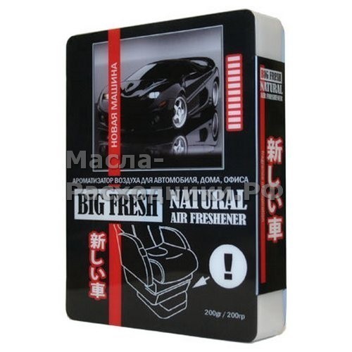 Ароматизатор BIG FRESH BF-72 Новая машина