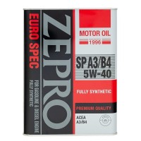 Масло моторное ZEPRO EURO SPEC 5W-40 SP A3/B4 (4л) 18490040