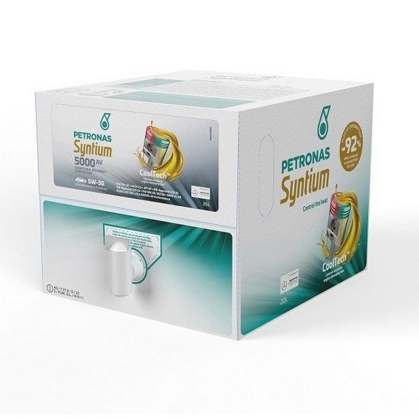 Масло моторное PETRONAS SYNTIUM 5000 AV 5W-30 (20л) 70950RY1EU