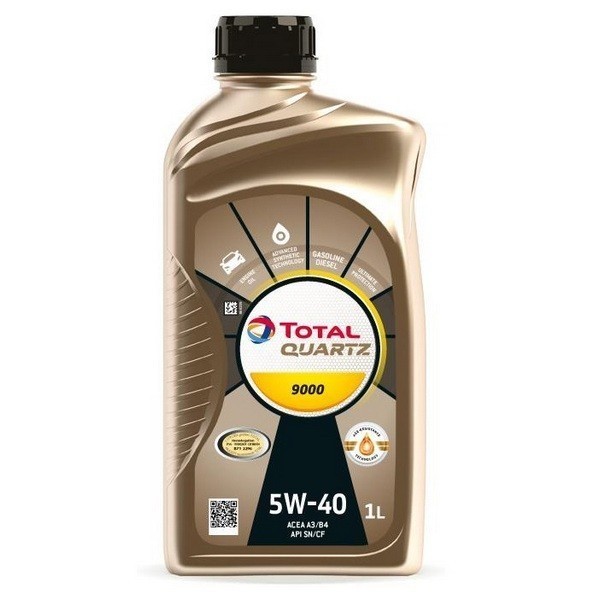 Масло моторное Total QUARTZ 9000 5W-40 (1л) 10210301