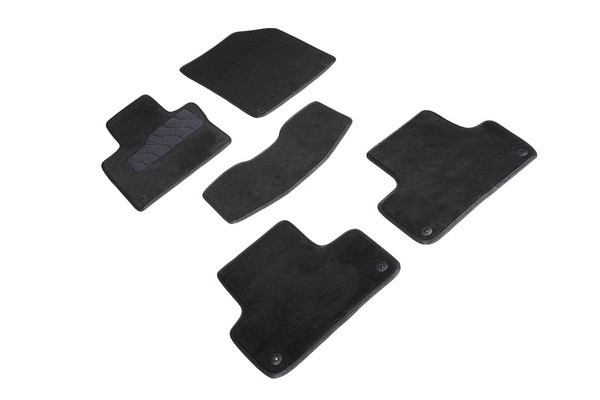 SEINTEX Ворсовые коврики LUX VOLVO XC-60 II (комплект) 89904 (2017-) + перемычка