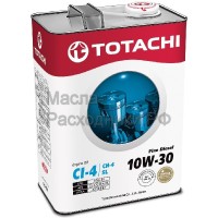 Масло моторное TOTACHI Fine Diesel CI/CH-4/SL 10W-30 (4л) 4562374690202