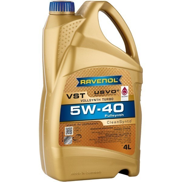 Масло моторное Ravenol VST 5W-40 (4л) 111113600401999