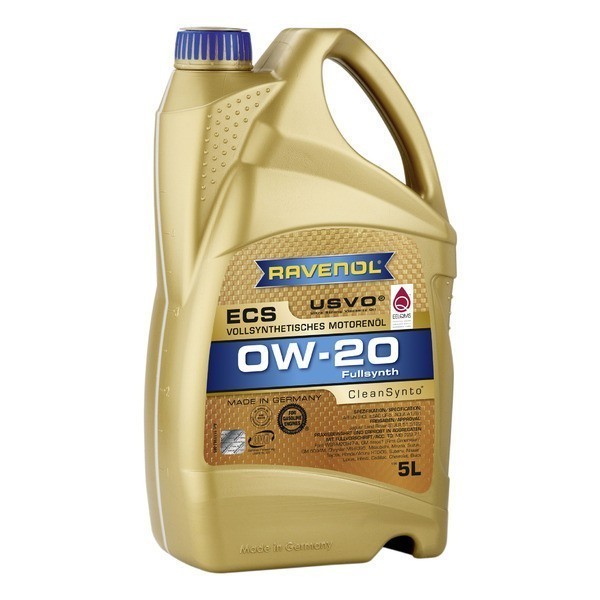 RAVENOL ECS EcoSynth 0W-20 Масло моторное (5л) 1111102005