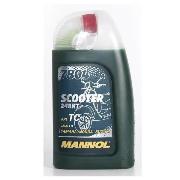 Масло для двухтактных двигателей MANNOL 2-Takt Scooter (0,5л) 1998