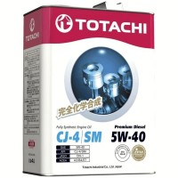 Масло моторное TOTACHI Diesel Premium Fully Synthetic CJ-4/SM 5W-40 (6л) 4562374690752
