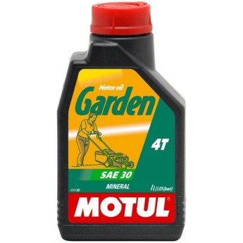 Масло моторное для садовой техники MOTUL Garden 4T SAE 30 (1л) 102787