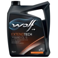 WOLF VITALTECH 75W-80 GL-5 Масло трансмиссионное (5л) 8337772
