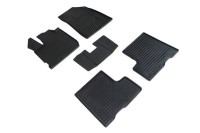 Резиновые коврики "Сетка" для Renault Duster II 4WD 2021-н.в. (комплект) 96266 SEINTEX