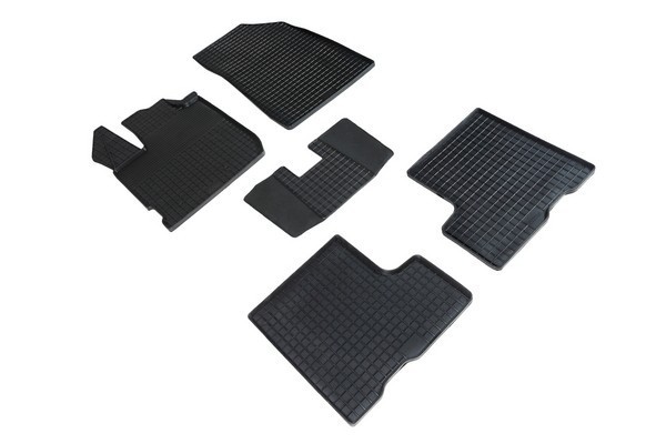 Резиновые коврики "Сетка" для Renault Duster II 4WD 2021-н.в. (комплект) 96266 SEINTEX