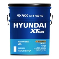 HYUNDAI Xteer HD 7000 CI-4 10W-40 Масло моторное (20л) 1120015