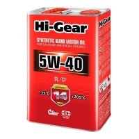 HI-GEAR 5W-40 SL/CF Масло моторное (4л) HG1144