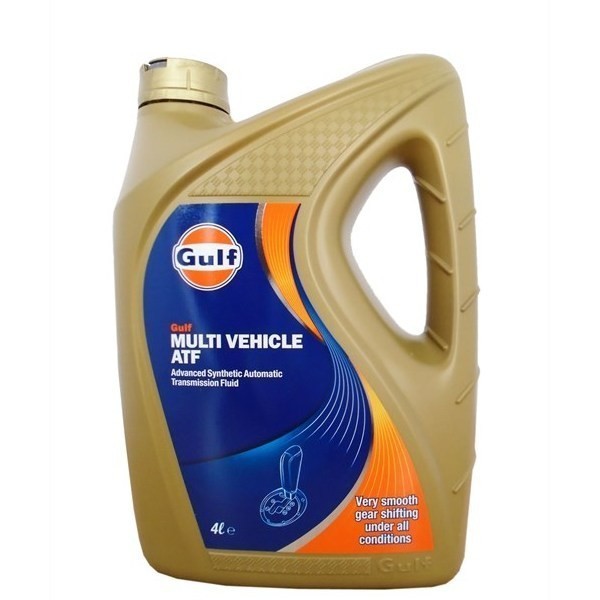 GULF трансмиссионное масло ATF Multi-Vehicle (4л) 5056004124124