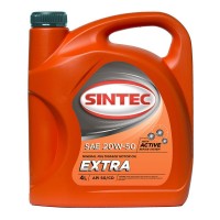 Масло моторное SINTEC EXTRA 20W-50 SG/CD (4л) 900320