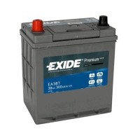 EXIDE АКБ Premium (EA387) 38 А/ч (+/-) 12V / 300A Азия (узкие клеммы)