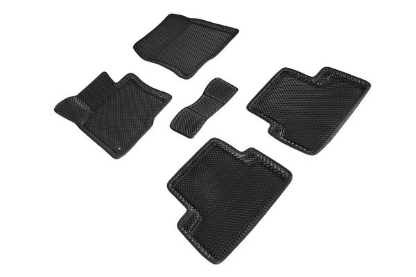 Коврики 3D EVA "РОМБ" Honda Accord VIII 2008-2012 черные (комплект) 95292 SEINTEX