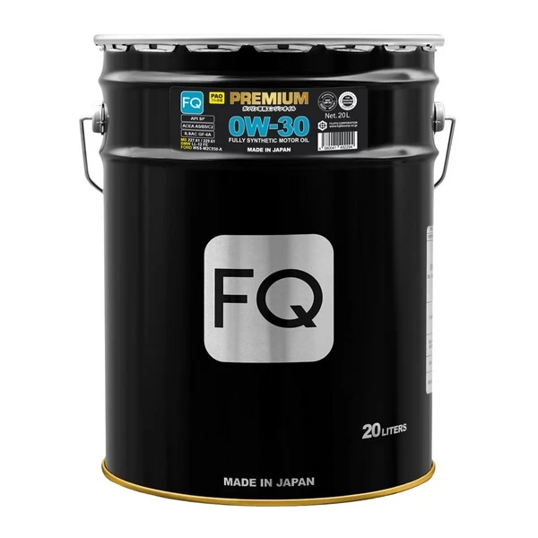 Масло моторное FQ FULLY SYNTHETIC PAO SP/GF-6A/A5/B5/C2 0W-30 (20л) FM126FSP