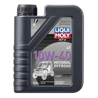 Моторное масло для 4-тактных мотоциклов Liqui Moly ATV 4T Motoroil Offroad 10W-40 (1л) (арт. 7540)