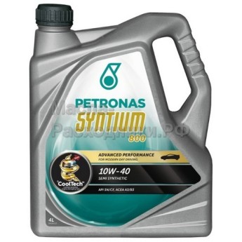 Моторное масло PETRONAS SYNTIUM 800 10W-40 (4л) / PETRONAS180